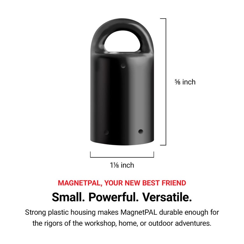 MagnetPAL Hide-A-Key, Magnetic Spare Key Hider With Most Powerful Magnet, For Cars, Trucks, SUVs - Image 2